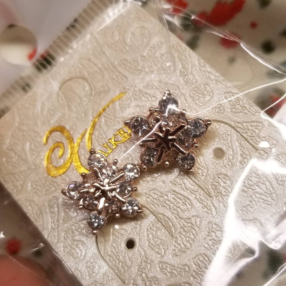 Aikeli snowflake earrings